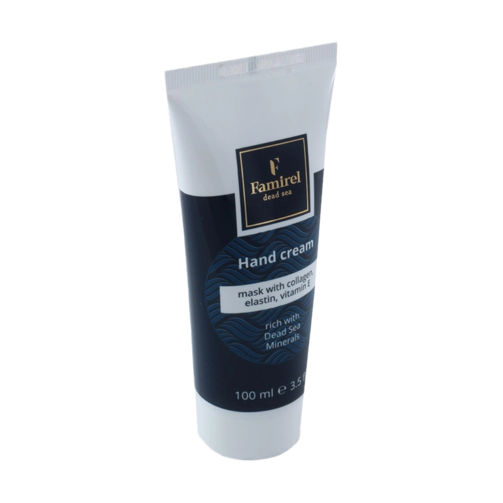 Крем-маска для рук Famirel Hand Cream з колагеном, еластином, вітаміном Е, 100 мл